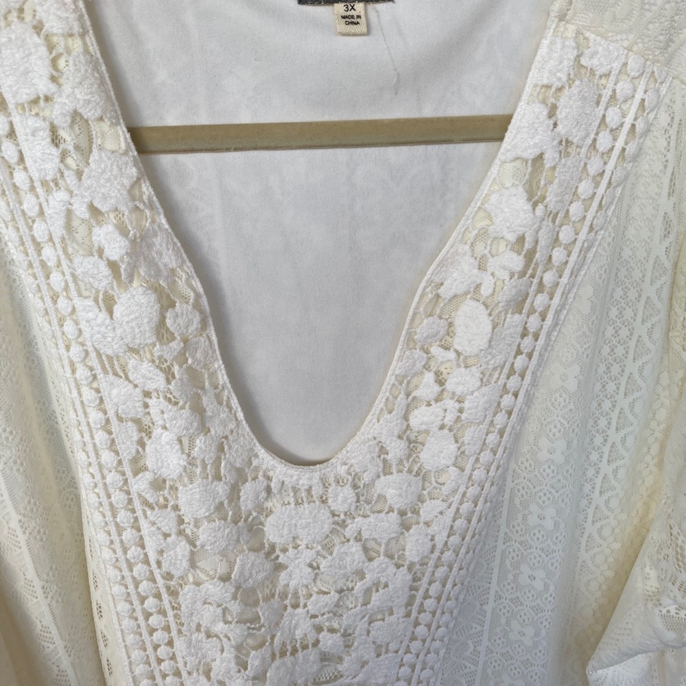 Ivory super soft Lace dress.